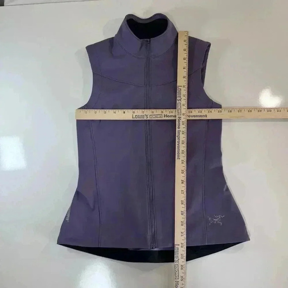 Arcteryx Atom Running Vest Womens XS Purple Windstopper Reflective Cycling - Picture 3 of 14